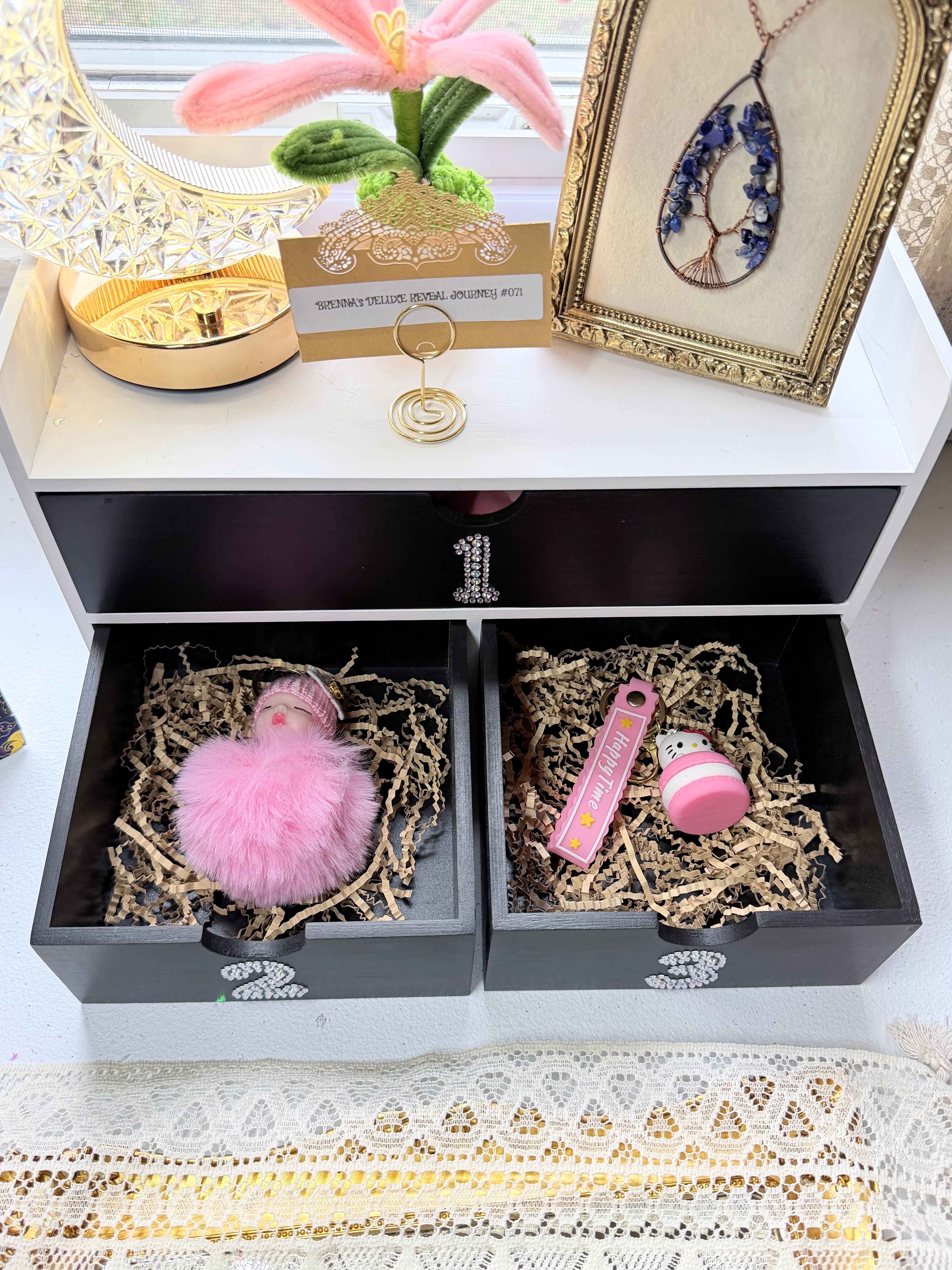 Novelty Keychains - Hidden Drawer