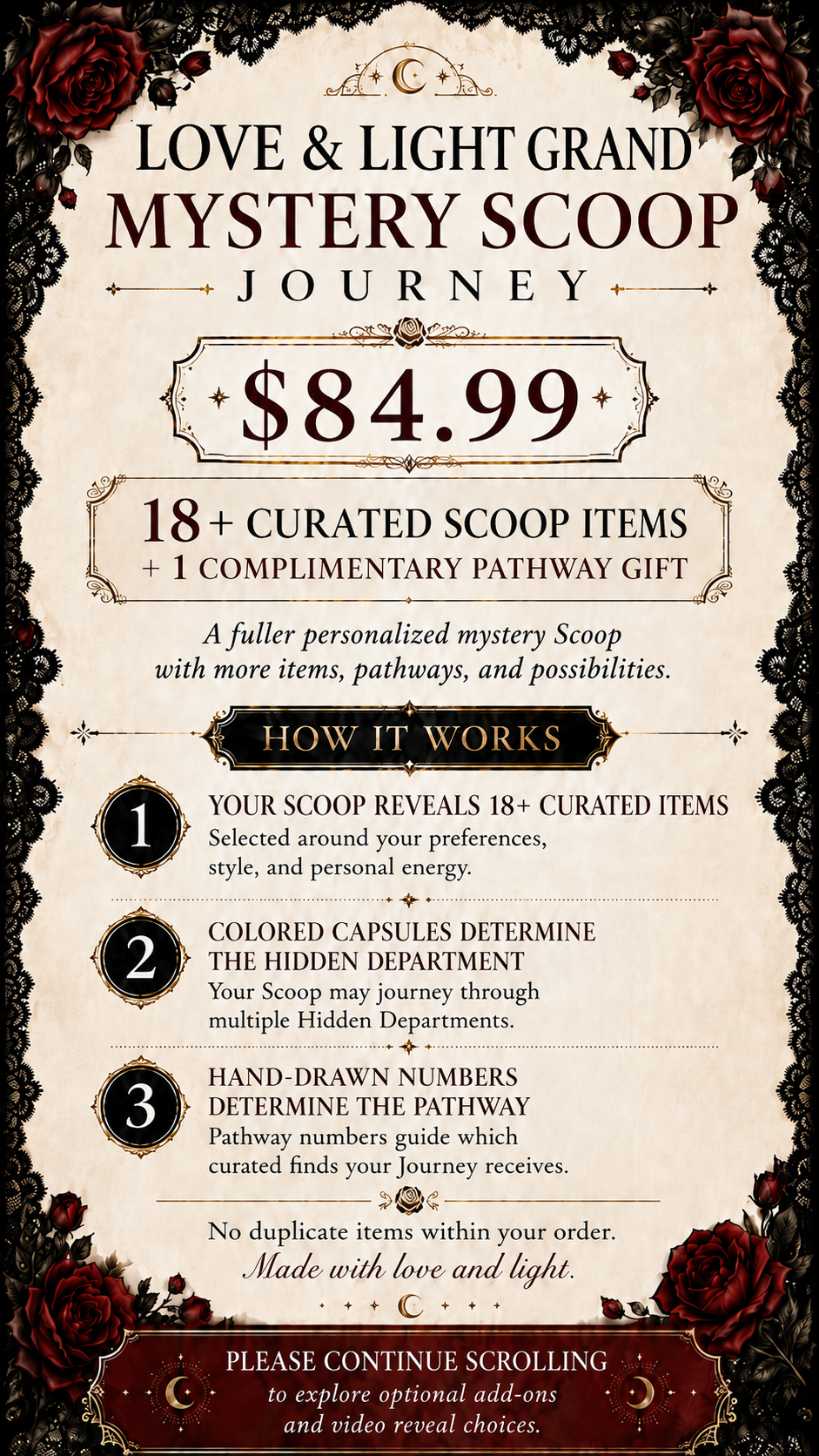 Love & Light GRAND Mystery Scoop